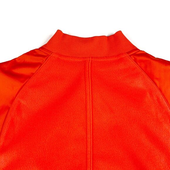 Athleta Jacket Lightweight Zion Microfleece Unlined Orange Size XS Oversized - Picture 4 of 12